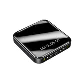 Mini Power Bank 20000 MAh Portable Mirror Digital Display Power Bank