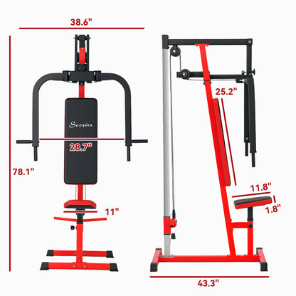 Chest Fly And Chest Press Machine For Back, Pectoral, Rear Deltoid And Shoulder Training