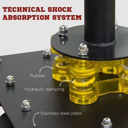 4.6'-6.7' Speed Bag Boxing Bag Stand, Reflex Bag Boxing Training Equipment, Speed Punching Bag, Red